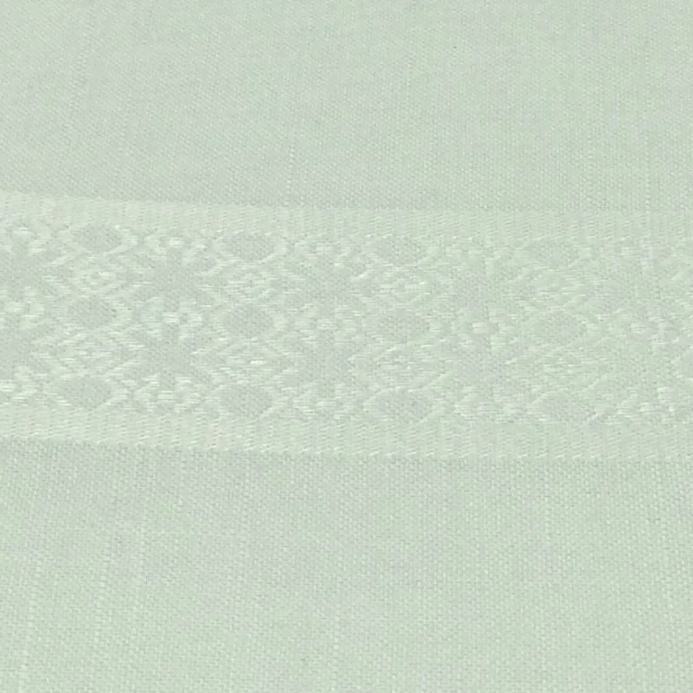 Vintage Home Beautiful Linen Vickie FMS Bros White Tablecloth 54x72 New
